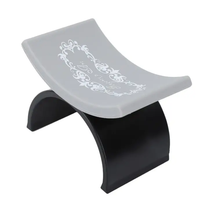 Repose-main en silicone souple pour manucure, rose ou noir, support en forme de U, coussin pour les 