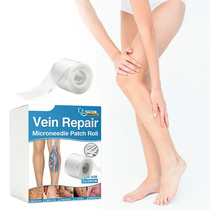 Rouleau de patchs micro-aiguilles réparateurs de veines