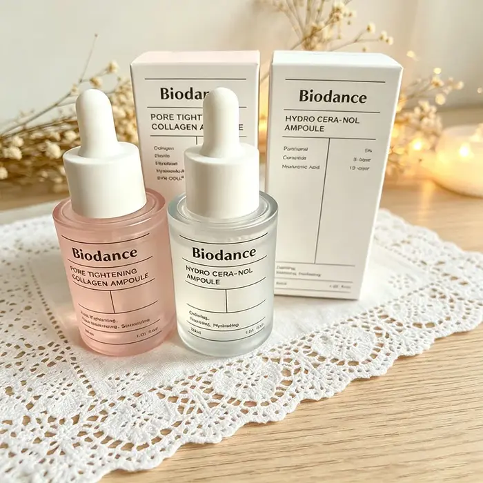 Biodance Gel Toner Pads Ampoule Sérum Hydratation Profonde Améliore l'Hydratation et l'Éclat de la Peau pour Tous Types
