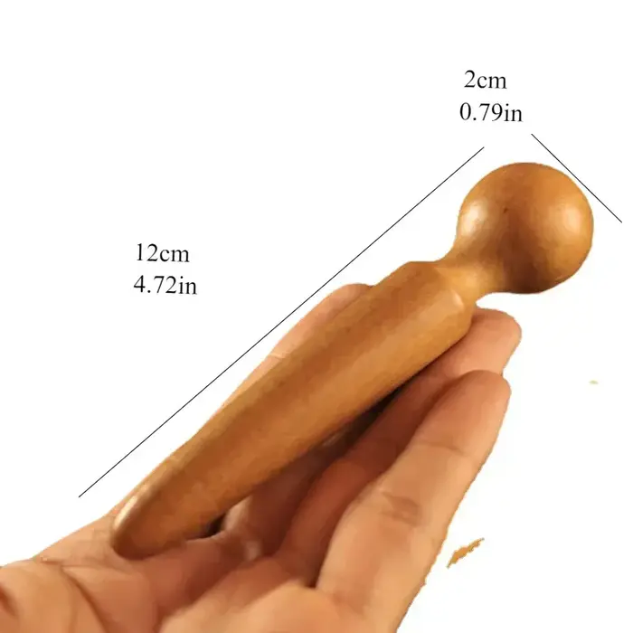 Bâton de massage des pieds en bois, outil de relaxation corporelle traditionnel pour le traitement d