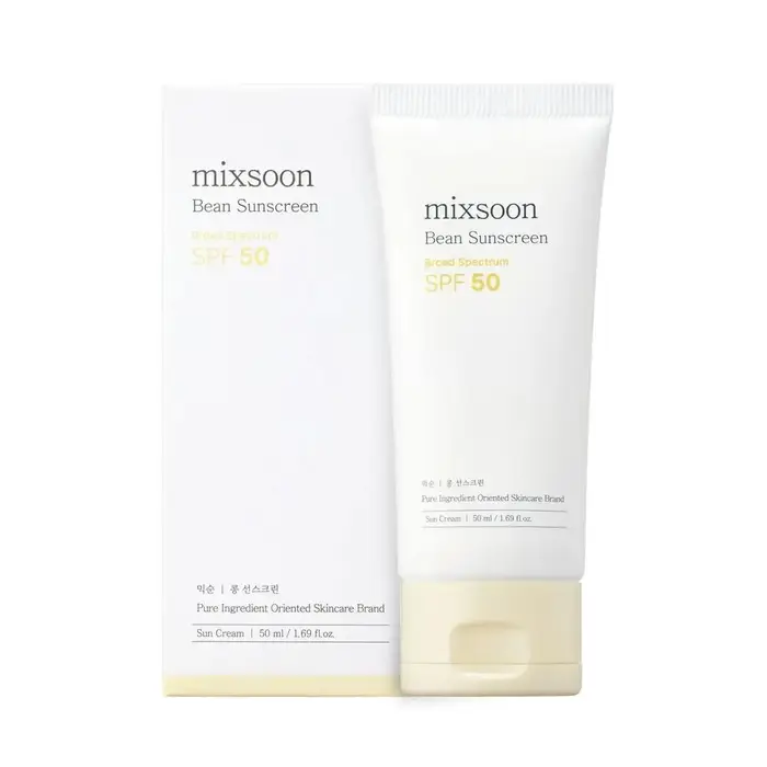 Mixsoon – crème de haricots coréenne, crème solaire à Essence, nettoyant pour le visage Centella, hy