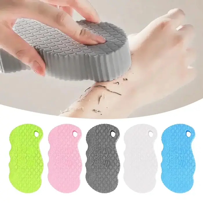 Éponge exfoliante - Éponge de bain douce pour le corps