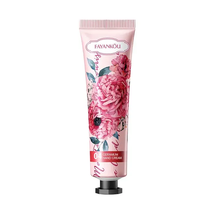 Crème hydratante pour les mains, une crème hydratante pour les mains contenant de la glycérine et de