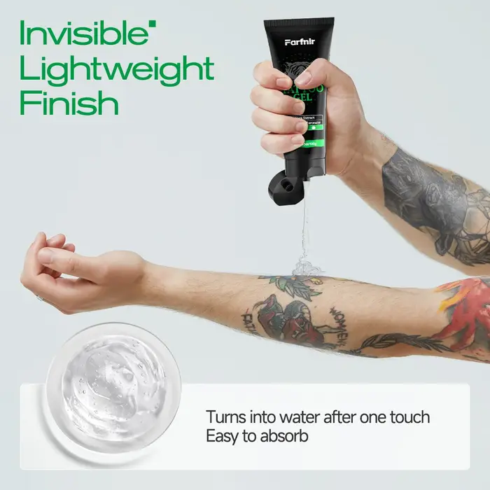 Le gel de tatouage 3, 53 oz/100 g convient à l'hydratation et à l'entretien en profondeur après