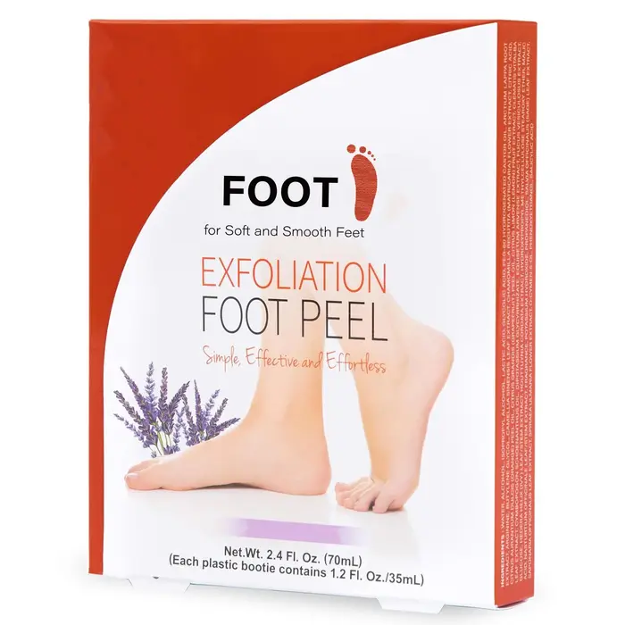 Chaussettes exfoliantes pour les pieds, masque pour éliminer les callosités et les peaux mortes, soi