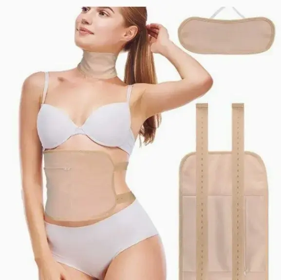 Enveloppement en coton biologique pour compresse d'huile de ricin, pour la détoxification du foie, d