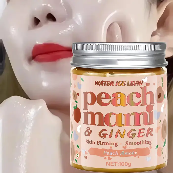 Crème visage et corps pêche Mami & gingembre : texture légère