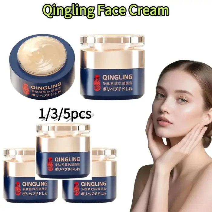 Crème pour le visage Qingling au collagène
