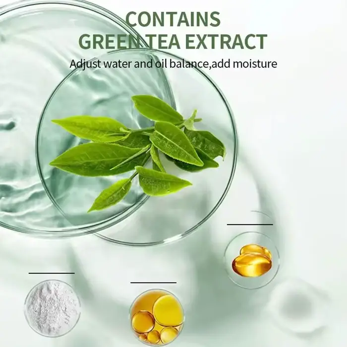 Bâton d'argile à thé vert pour le visage