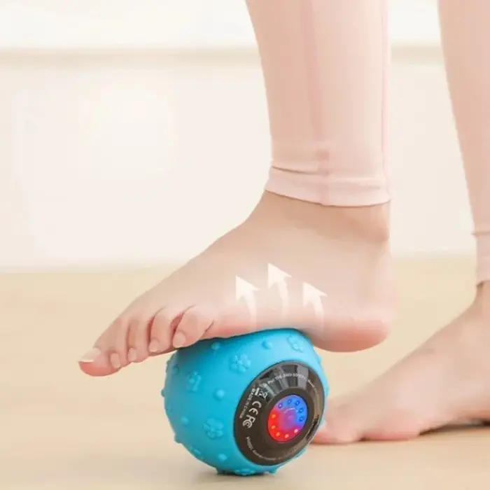 Balle de massage vibrante rechargeable à 5 vitesses