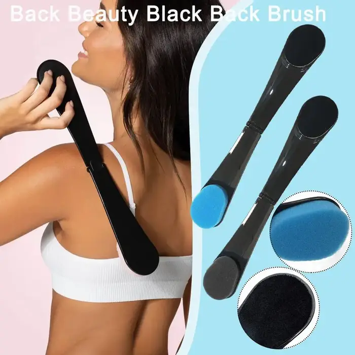 Applicateur de Lotion, protection solaire et bronzage pour le dos, bâton Portable pliable, sans stri