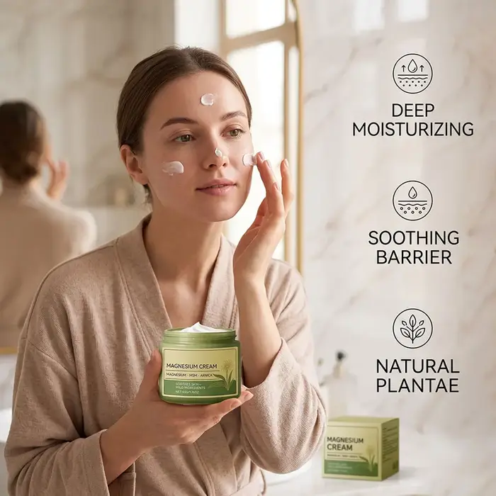Lotion corporelle et crème visage anti-rides raffermissante au peptide