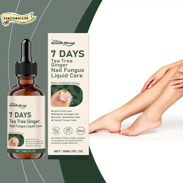 Solution de soin des ongles pour la réparation des infections fongiques et la nutrition des ongles a