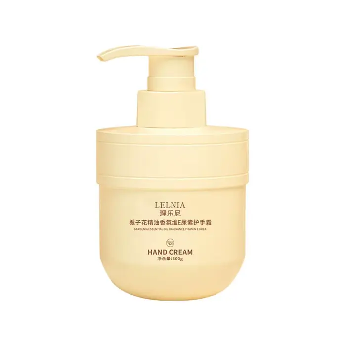 Crème pour les mains, 300g, vitamine E, huile essentielle de gardénia, parfum Anti-fissure, rafraîch