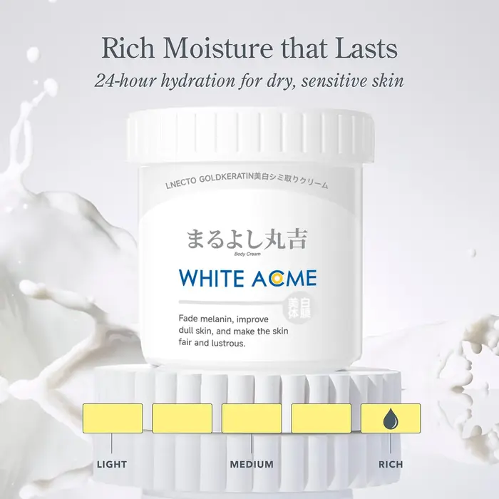 Crème blanchissante japonaise