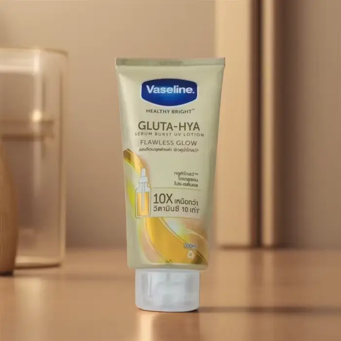 Lotion pour le corps à Vaseline la nuit