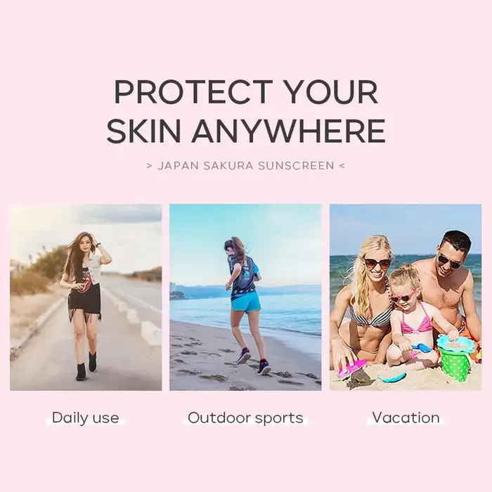 Sakura crème solaire SPF50 bloc