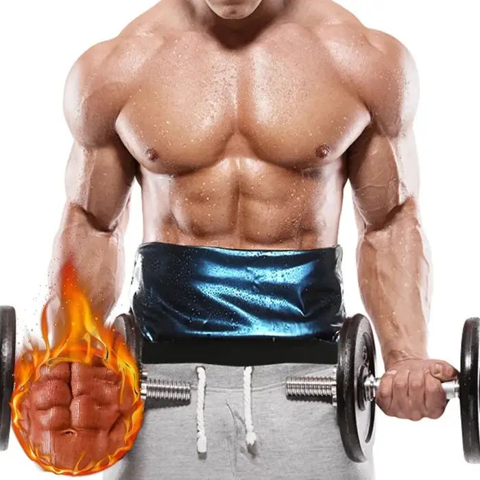 Sauna taille tondeuse ventre enveloppement entraînement Sport sueur bande abdominale formateur perte de poids corps