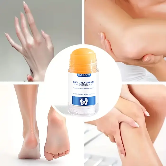 【Anti-sécheresse extrême】 Stick pour les mains et les pieds à 60 % d'urée + 2 % d'acide salicylique