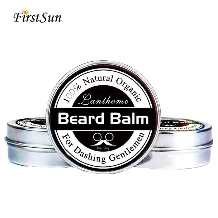 Baume à barbe naturel cire huile de croissance
