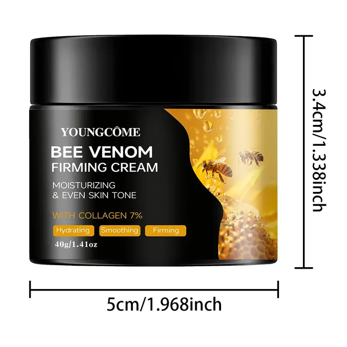 Crème Premium au Venin d'Abeille Visage et Cou – Boost de Collagène
