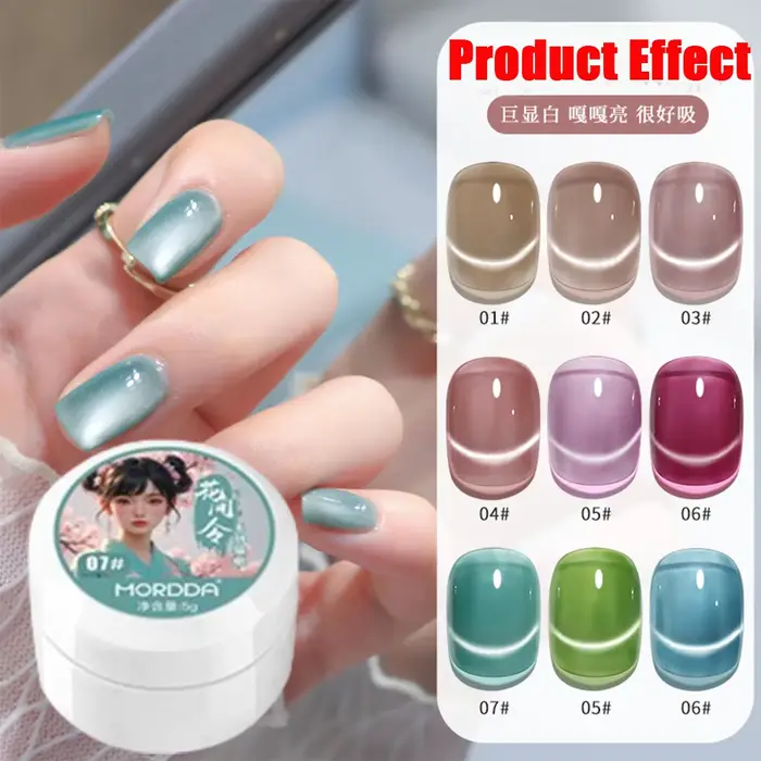 Vernis à ongles blanc au clair de lune