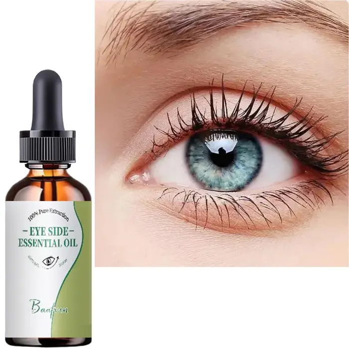 Huile essentielle pour les yeux huile de massage hydratante pour la peau des yeux
