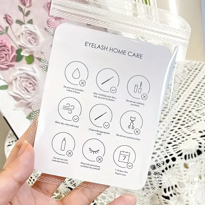 Kit professionnel de soins post-cils pour salons et étudios de cils