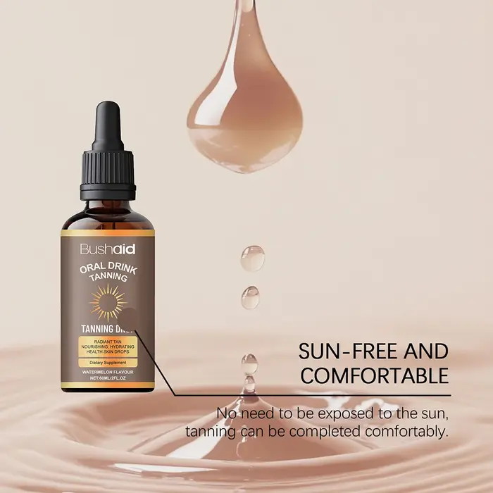 Gouttes de bronzage pastèque