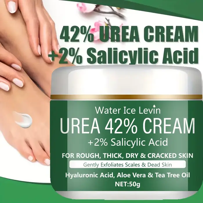 Urea réparatrice intensive 42% + crème à l'acide salicylique. Friandises Peaux rugueuses