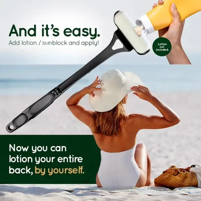 Applicateur de bronzage pour le dos du bain de soleil