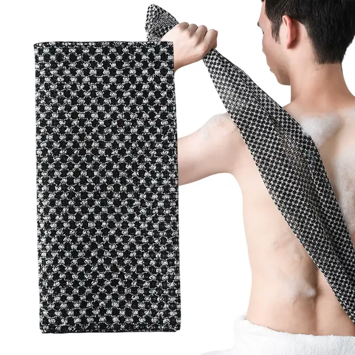 Serviette exfoliante pour le corps