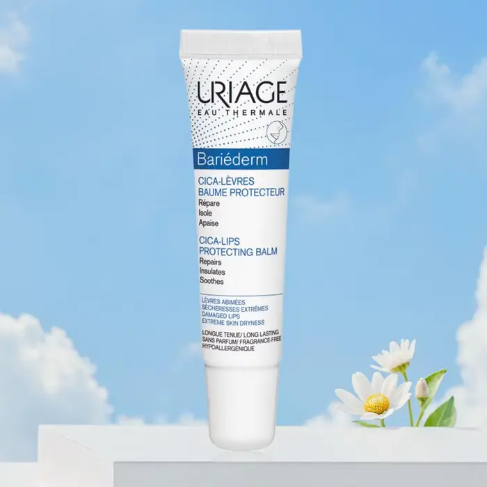 Uriage Bariéderm Cica-lèvres réparation baume à lèvres répare isole apaise