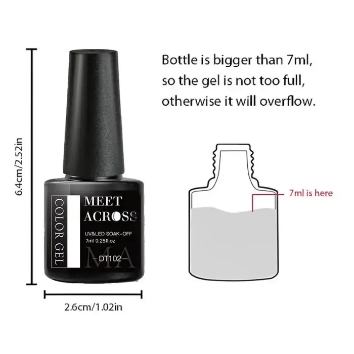 Vernis à ongles Gel noir blanc, combinaisons de couleurs multiples, décorations Nail Art à faire soi