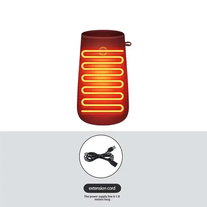 Gants chauffants électriques pour soulagement rapide de la douleur, coussin de massage pour les main