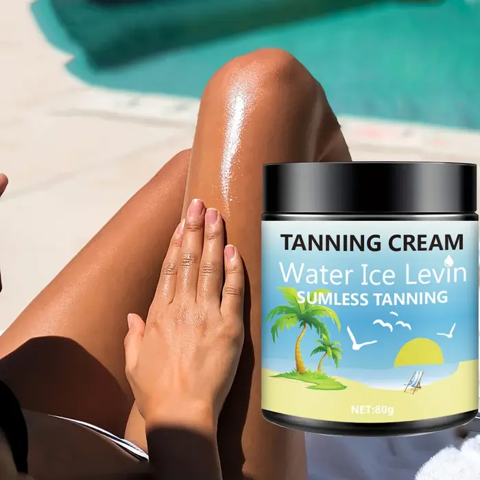 Lotion bronzante pour le corps