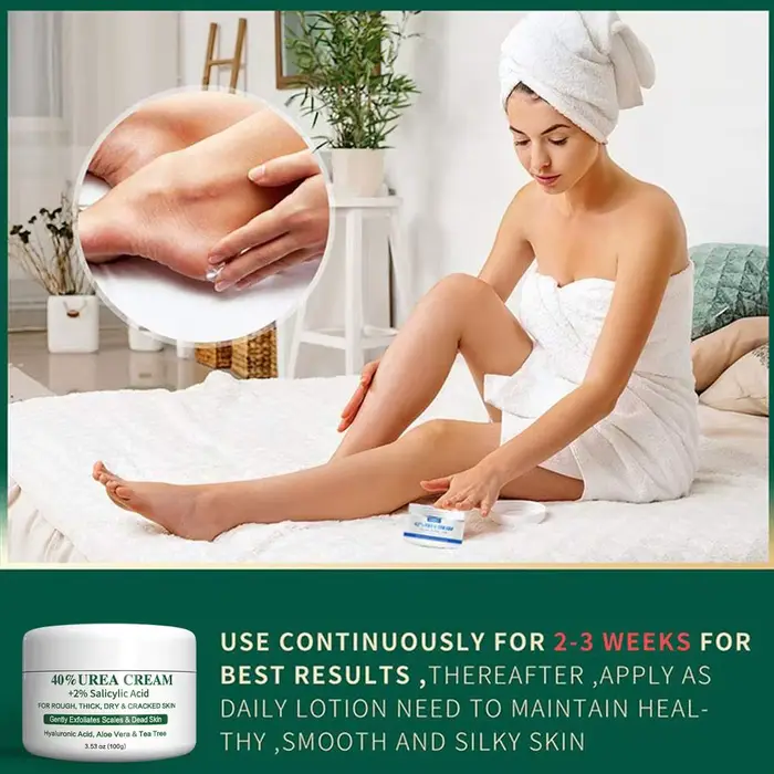 Crème pour les mains et les pieds à l'urée 50/70/100/150G