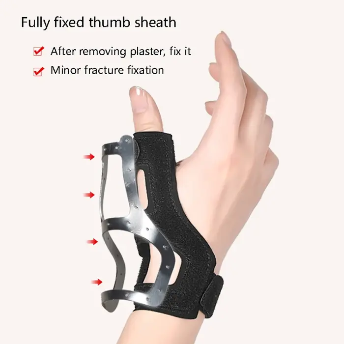 Attelle de poignet pour entorse avec stabilisateur de pouce