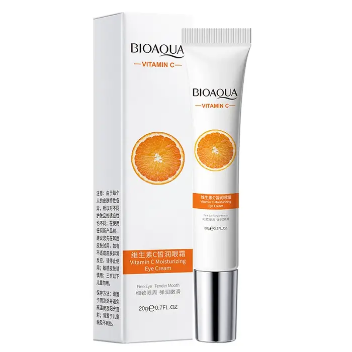 BIOAQUA vitamine C crème pour les yeux sous les yeux dissolvant de cernes hydrate éclaircissant les 