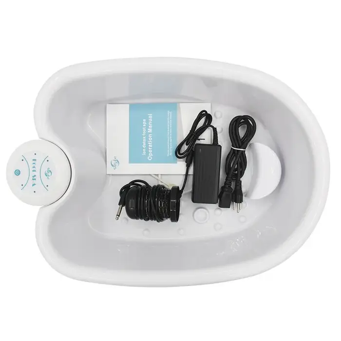 Machine de Massage ionique pour bain de pieds, détox, avec bassin, électrique, Spa, bain, masseur, n