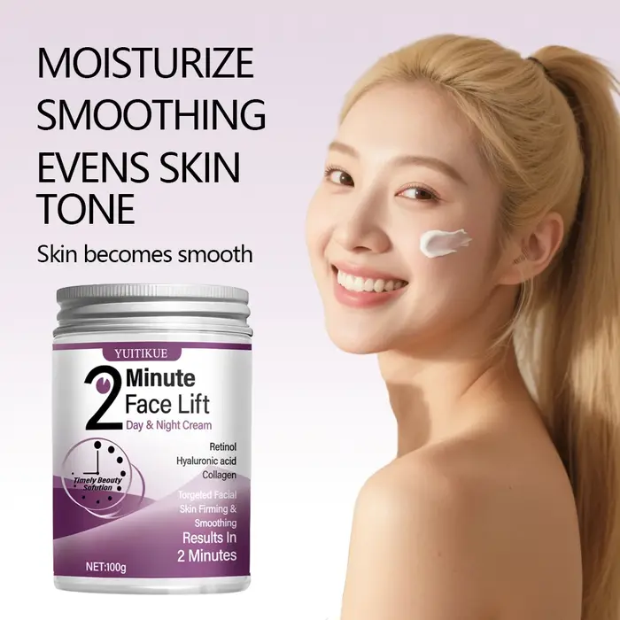YUITIKUE Crème liftante 2 minutes 100 g - Rétinol et collagène