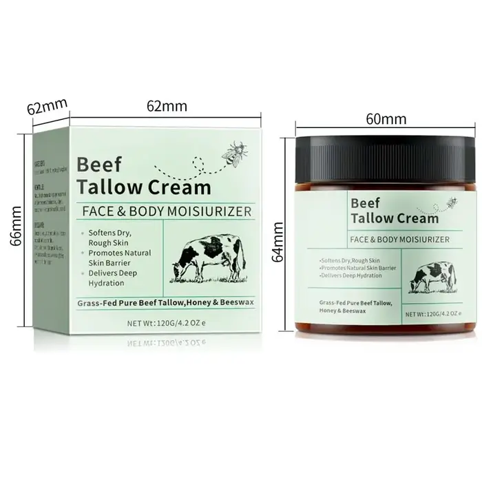 2PCS Crème hydratante au suif de bœuf et au miel