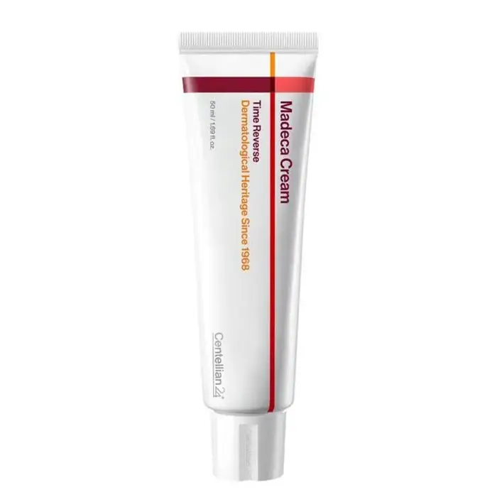 Crème hydratante Madeca au collagène et PDRN, raffermissante, éclaircissante et réparatrice pour le 