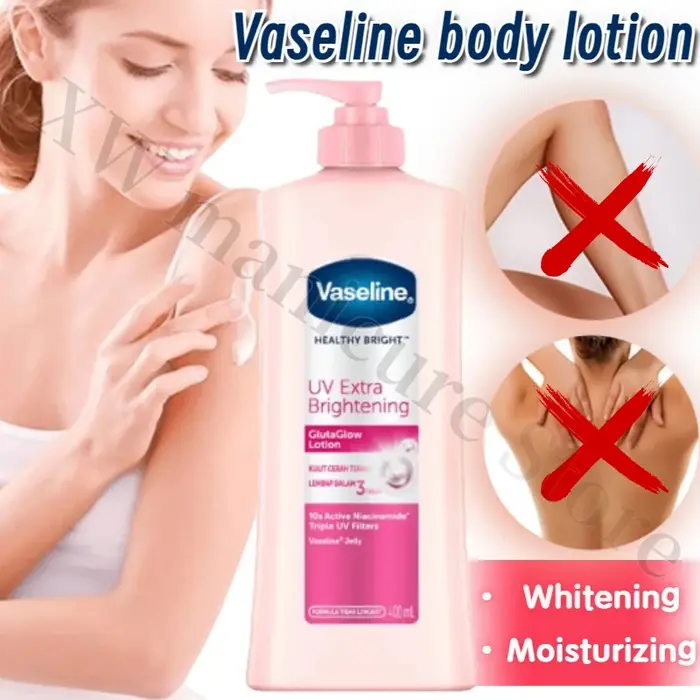 La Lotion pour le corps à la vaseline Niacinamide soulage la peau sèche et déshydratée exfolie et éc