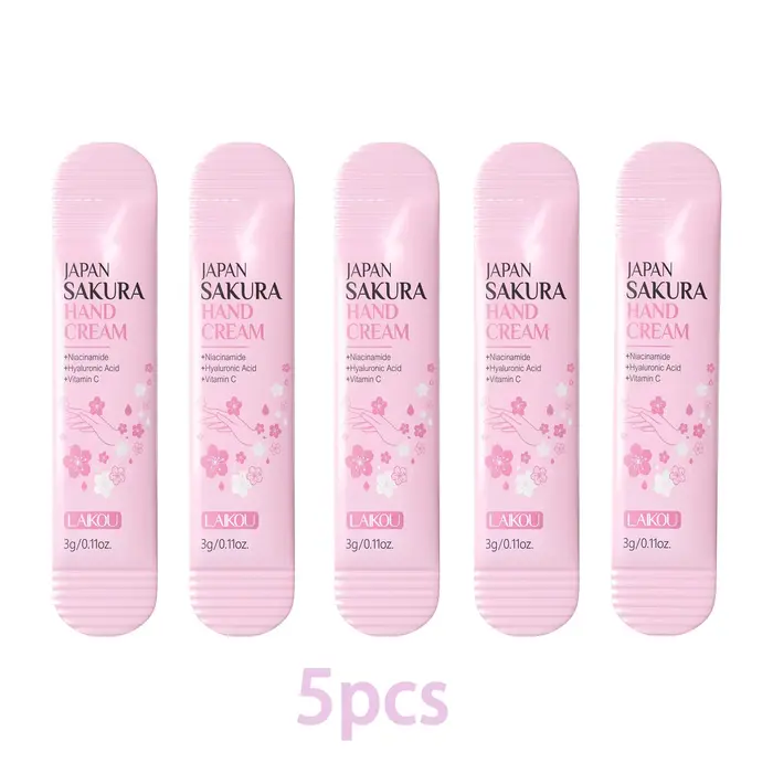 Crème pour les mains LAIKOU Sakura, hydratante, nourrissante, éclaircissante, crème hydratante pour 