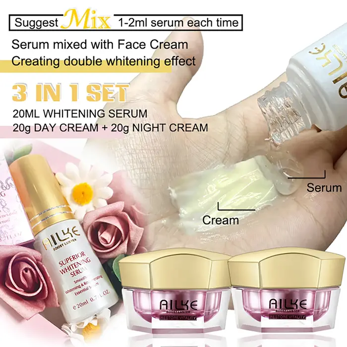 AILKE crème visage à l'acide hyaluronique