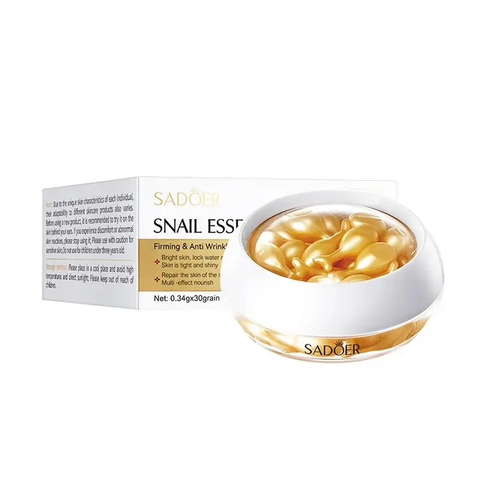 30 pièces SADOER Rose Sanil vitamine C visage sérum Capsule