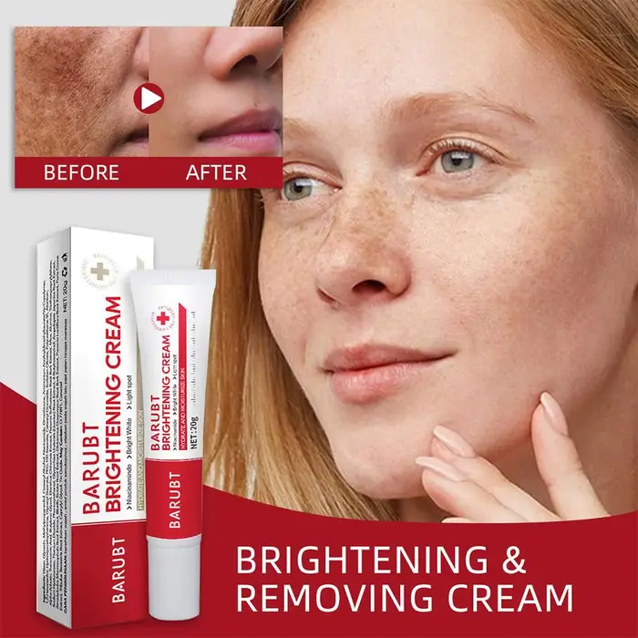 Crème éclaircissante pour le visage