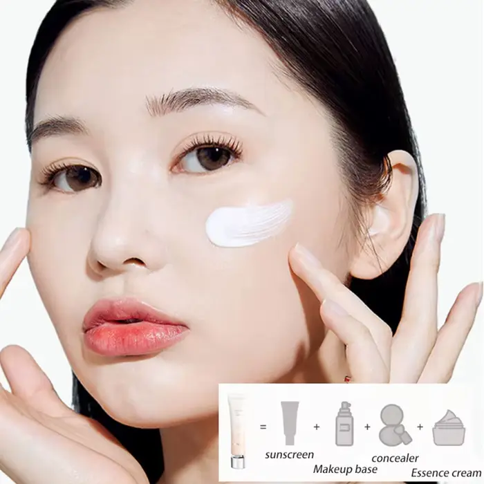 Crème CC correctrice de teint blanche