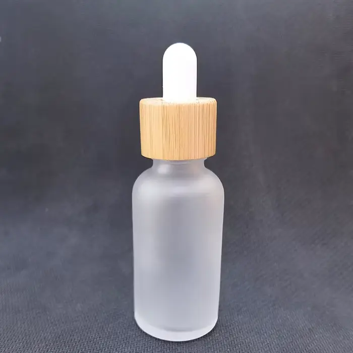 Flacons compte-gouttes huile essentielle pour soins cosmétiques de la peau 5ML-100ML récipient à Pip